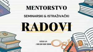 Pomoć u pisanju i organizaciji seminarskih i istraživačkih radova